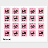 Het is het Jaar van de KAT Vierkante Sticker (Vel)