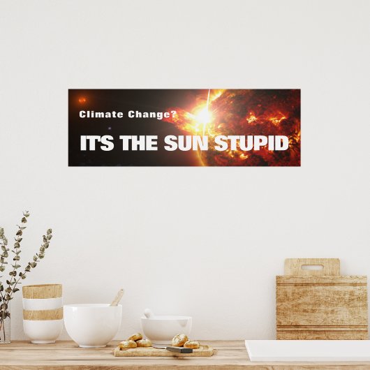 Het is het Poster van de Sun Stupid (Keuken)
