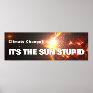 Het is het Poster van de Sun Stupid