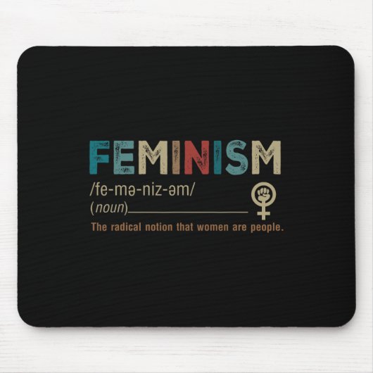 Het is het radicale idee dat vrouwen mensen zijn muismat (Voorkant)