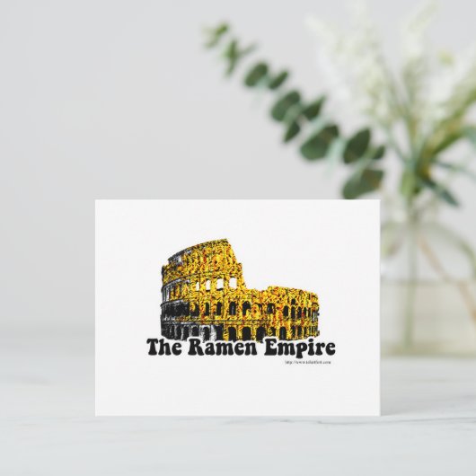 Het is het Ramen Empire Briefkaart (Staand voorkant)