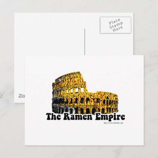 Het is het Ramen Empire Briefkaart (Voorkant / Achterkant)