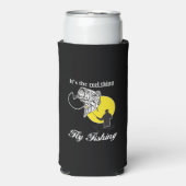 Het is het Reel-ding Seltzer Blikjeskoeler (Seltzer Voorkant)