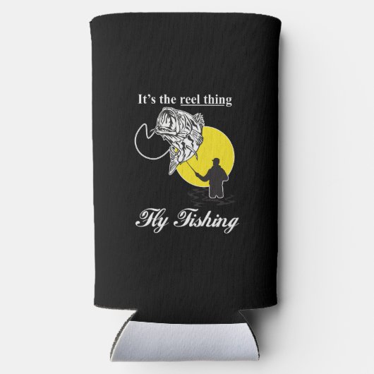 Het is het Reel-ding Seltzer Blikjeskoeler (Achterkant)