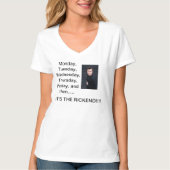 het is het Rickend T-shirt voor alle Rick Astley v (Voorkant)