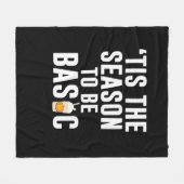 Het Is Het Seizoen Basis Fleece Deken (Voorkant (Horizontaal))