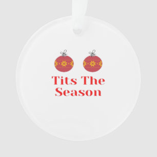 Het Is Het Seizoen Casual Eenvoudig Ornament