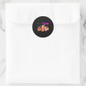 Het Is Het Seizoen Conchas Cafecito Pan Dulce Mexi Ronde Sticker (Tas)
