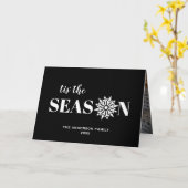 Het is het seizoen |  Gevouwen Kerst Collage Foto  Kaart (Gele Bloem)