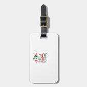 Het Is Het Seizoen Grappig Trendy Bagagelabel (Voorkant verticaal)