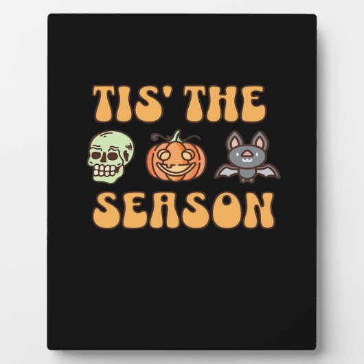 Het Is Het Seizoen Halloween Fotoplaat (Voorkant)