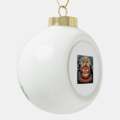 Het is het Seizoen Halloween Keramische Bal Ornament (Links)