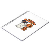 Het Is Het Seizoen Halloween Kostuum Heksenhoed Notitieboek (Linkerzijde)