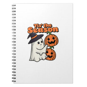 Het Is Het Seizoen Halloween Kostuum Heksenhoed Notitieboek