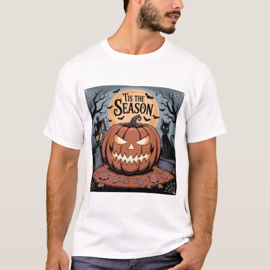 Het is het Seizoen Halloween T-shirt (Voorkant)
