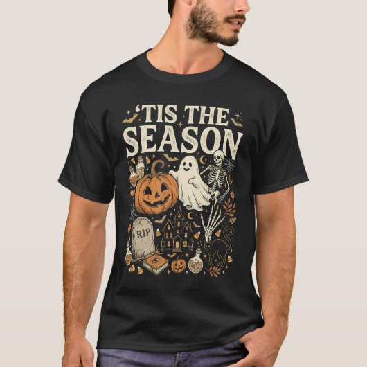 Het is het Seizoen Halloween T-shirt (Voorkant)