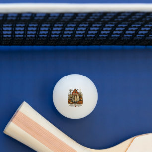 Het Is Het Seizoen Herfst Halloween Geesten  Pingpongbal