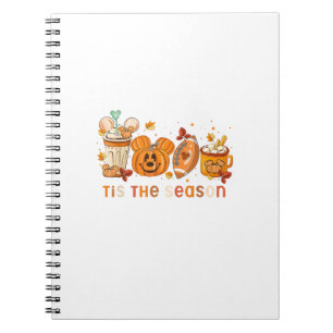 Het Is Het Seizoen Herfst Halloween Pompoen Herfst Notitieboek