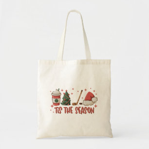 Het Is Het Seizoen Hockey Wintersport Vakantie Tote Bag