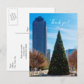 Het is het seizoen in Dallas Bedankt Ansichtkaart Briefkaart (Voorkant / Achterkant)