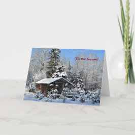 Het is het seizoen in het Noorden  Wintervakantie Kaart