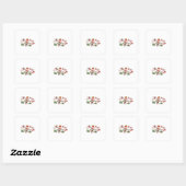 Het Is Het Seizoen Kerst Acryl Blok Vierkante Sticker (Vel)