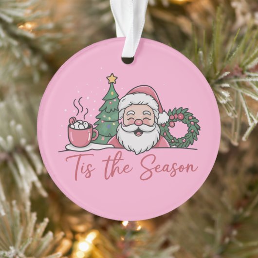 Het Is Het Seizoen Kerst Cute Winter Latte Kerstma Ornament (Boom)