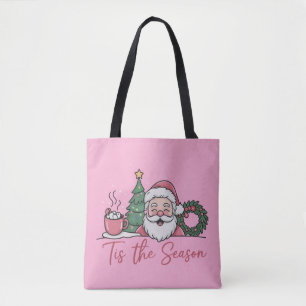 Het Is Het Seizoen Kerst Cute Winter Latte Kerstma Tote Bag