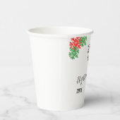 Het Is Het Seizoen Kerst Engagement Feest Papieren Bekers (Rechts)