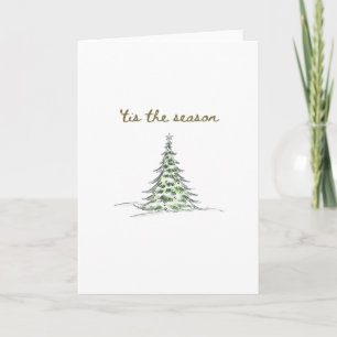 Het Is Het Seizoen Kerstboom Debbie Groovy Kerstma Kaart