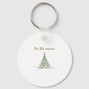 Het Is Het Seizoen Kerstboom Debbie Groovy Kerstma Sleutelhanger