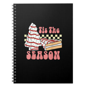 Het Is Het Seizoen Kerstboom Groovy Retro Debbie Notitieboek