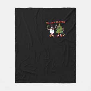 Het Is Het Seizoen Kerstboom Pals Klassieke Trendy Fleece Deken