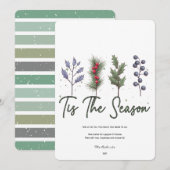 Het is het Seizoen Kerstkaart (Voorkant / Achterkant)