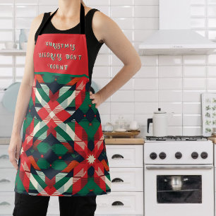 Het Is Het Seizoen Kerstmis Plaid Schort