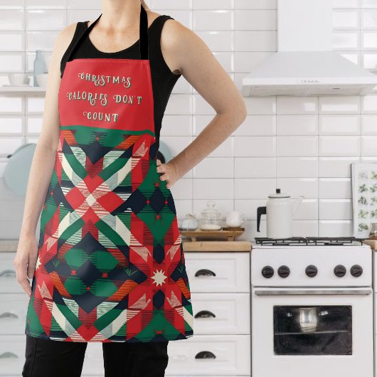 Het Is Het Seizoen Kerstmis Plaid Schort