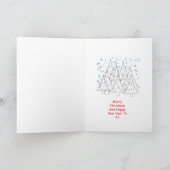 Het is het seizoen, kinderen Het is Kerstmis Kaart (Binnen)