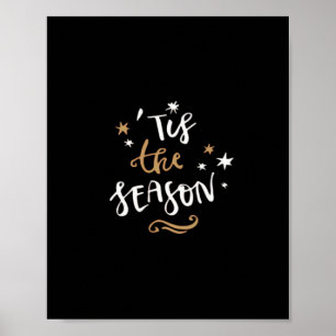 Het Is Het Seizoen Klassieke Esthetische Stijl Poster
