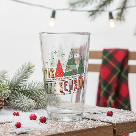 Het Is Het Seizoen Moderne Kerstbomen Glas