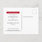 Het is het seizoen om getrouwd te zijn Foto Save T Briefkaart (Achterkant)