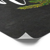 Het is het seizoen om getrouwd te zijn winter brui poster (Hoek)