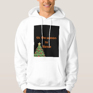 het is het seizoen om Kerstboom hoodie te dansen