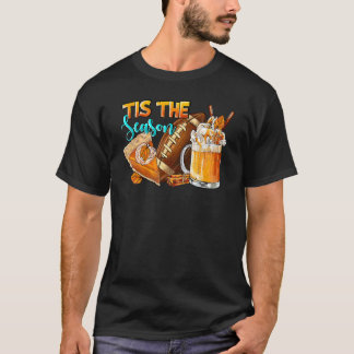 Het Is Het Seizoen Pompoen En Specerijen Voetbal H T-shirt