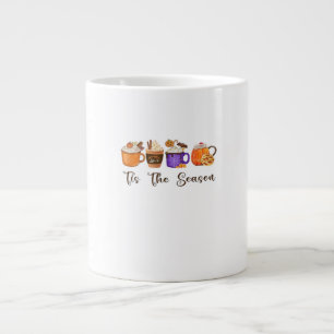 Het Is Het Seizoen Pompoen Kruiden Grote Koffiekop
