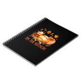 Het Is Het Seizoen Pompoenblad Latte Herfst Softba Notitieboek (Linkerzijde)