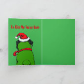 Het Is Het Seizoen Pug Kaart (Binnen)