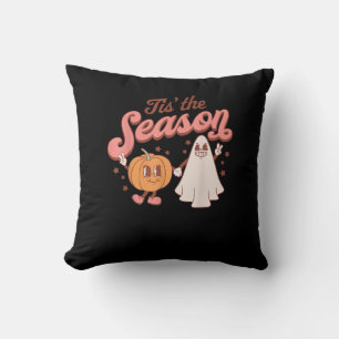 Het Is Het Seizoen Pumpkin Boo 60s 70s Halloween K Kussen