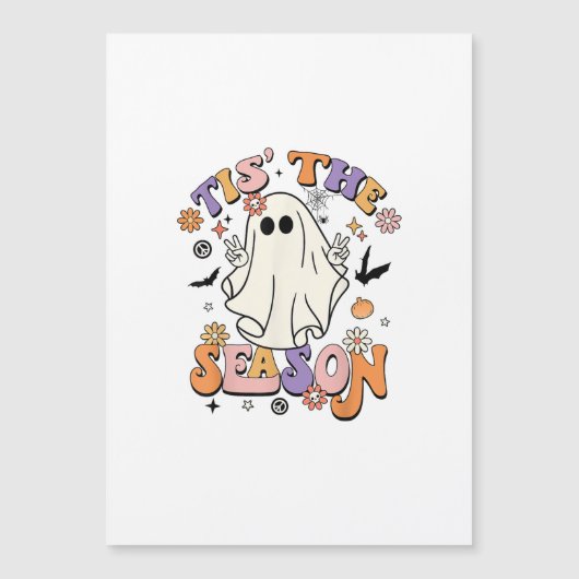 Het Is Het Seizoen Retro Halloween Feestje Grappig (Voorkant)