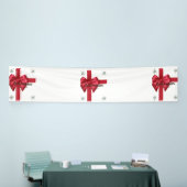 Het Is Het Seizoen Rood 2.5x12 Vinyl Banner (Beurs)