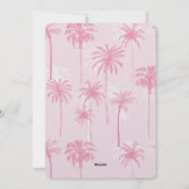 Het is het Seizoen Tropische Flamingo Kerstmis Feestdagenkaart (Achterkant)